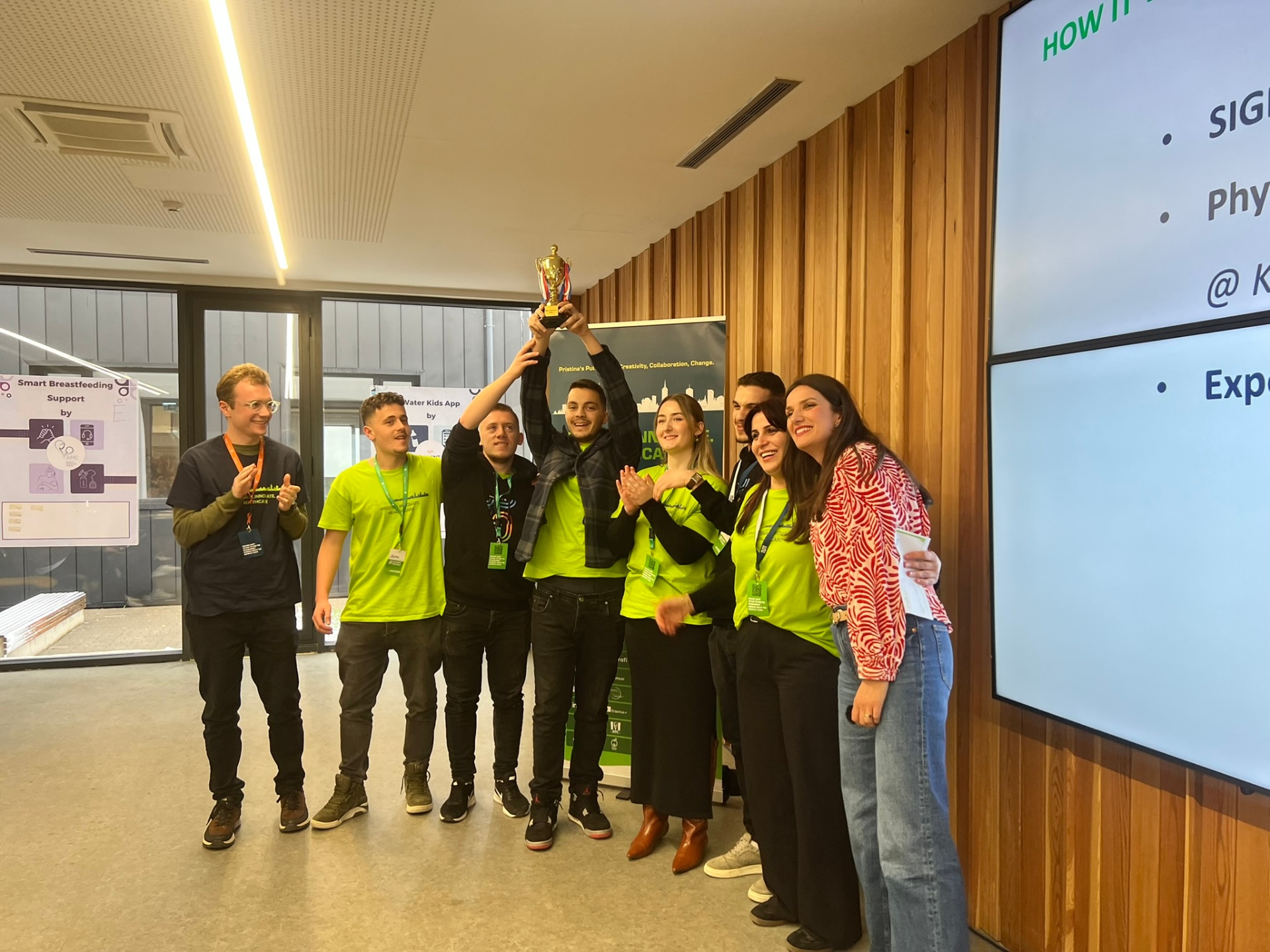Hackathon Winners Team Photo