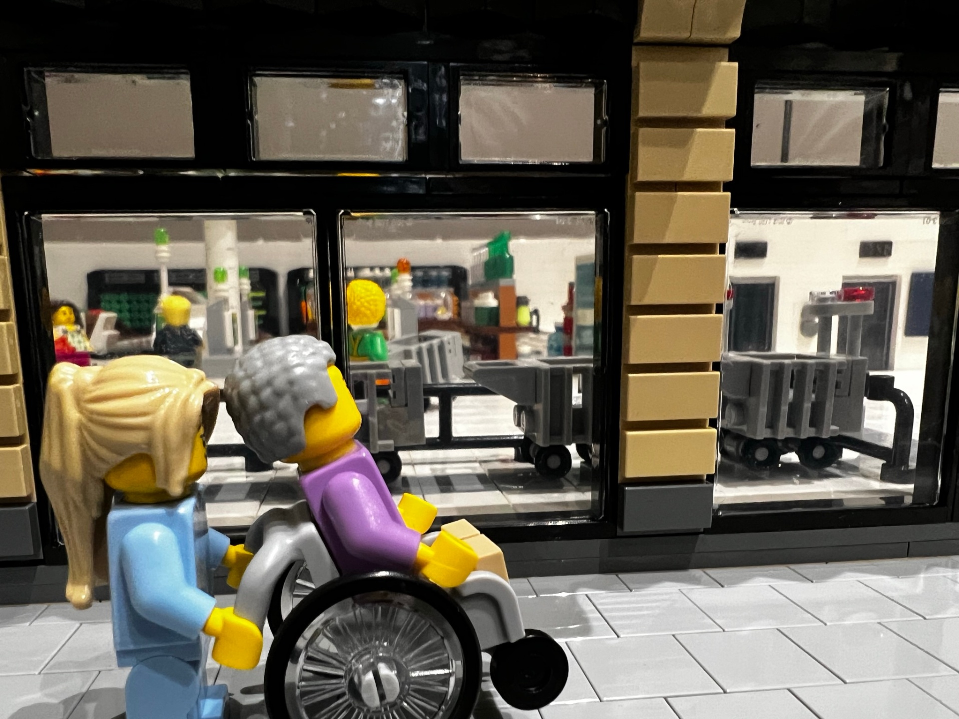Lego Healthcare Facility Entrance